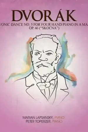 Best Price Slavonic Dance 5 Four Hand Piano a Maj 46