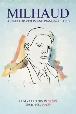 Free Returns Milhaud: Sonata for Violin & Piano No 1 Op 3