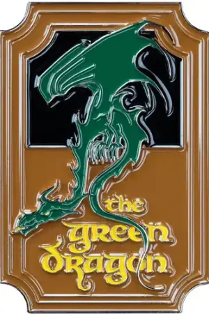 High Quality Fridge Magnet (Enamel) - The Green Dragon