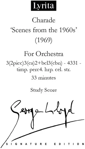 Charade - Study Score Luxury