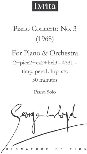 Factory Price Piano Concerto No. 3 Piano Score