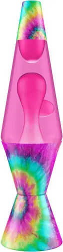 Get Yours Lava 14.5''ll Pk Sprl Tie Dye/Pk/Pk (Lamp) (Deco)