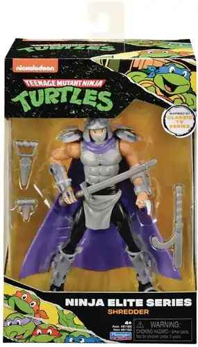 Worldwide Shipping Tmnt Ninja Elite Movie Shredder 6in Af