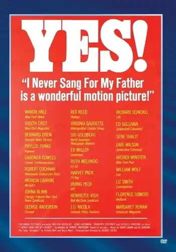 Today Only I Never Sang for My Father