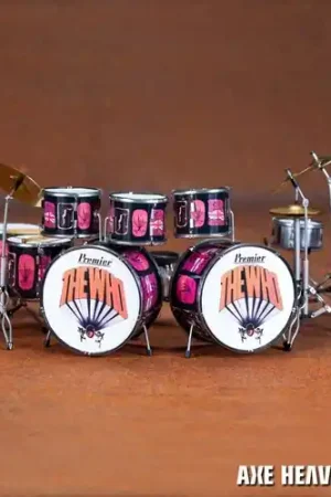 Keith Moon Who Premier Mini Drum Kit Replica (Fig) Affordable