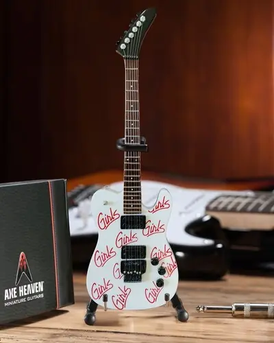 Warranty Included Mick Mars Motley Crue Wht Girls Girls Girls Guitar