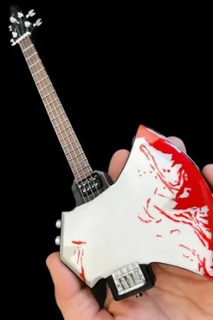 Fast Shipping Gene Simmons Kiss Signature Blood Axe Mini Bass
