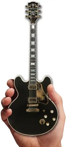 New Release Bb King Gibson Es-345 80th Bd Lucille Mini Guitar