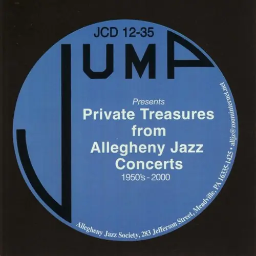 Grab Now Private Treasures From Allegheny Jazz Concerts 1950's-2000