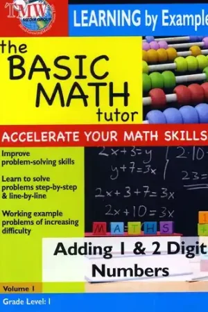 Free Delivery Basic Math Tutor Adding 1 & 2 Digit Numbers