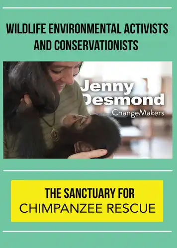 ChangeMakers Jenny Desmond: The Sanctuary for Chimpanzee Rescue Affordable