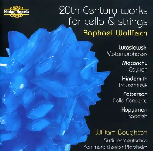 Special Discount Wallfisch, Raphael : 20th Century Works for Cell