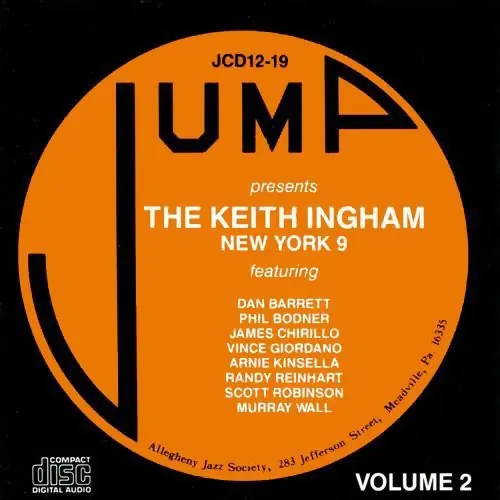 The Keith Ingham New York 9 Vol.2 Fast Shipping
