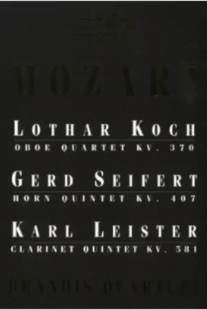 Order Now Chamber Music for Winds & Strings