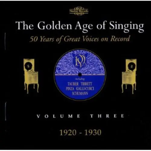 Golden Age of Singing 3: 1920-1930 / Various Budget