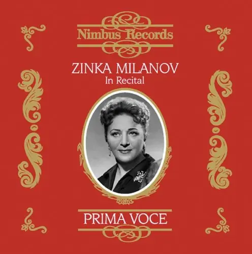 Zinka Milanov in Recital: Prima Voce Limited Edition