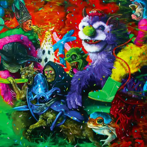 Price Drop Laughing Death In Meatspace (slime Green Vinyl)