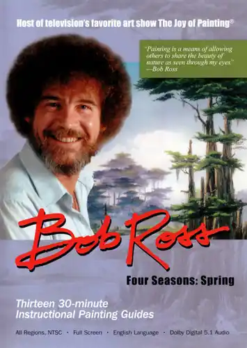 Trusted Brand Bob Ross the Joy of Painting: Spring Collection