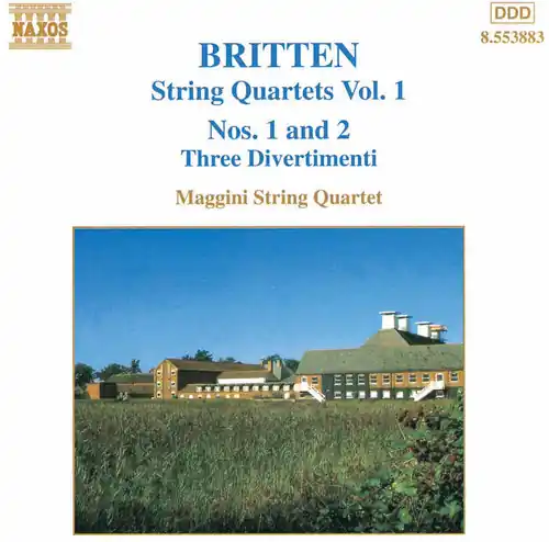 String Quartet 1 D Maj / String Quartet 2 C Maj One Day Deal