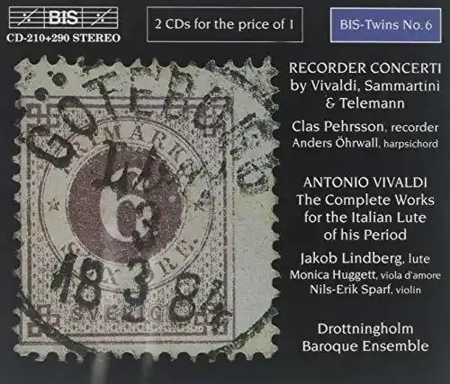 Best Seller Recorder Concerti / Lute Music