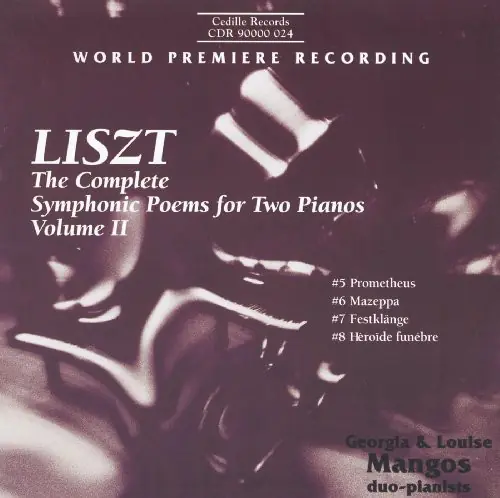 Fast Shipping Complete Symphonic Poems for Two Pianos II