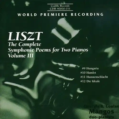 Next Day Delivery Complete Symphonic Poems for 2 Pianos III