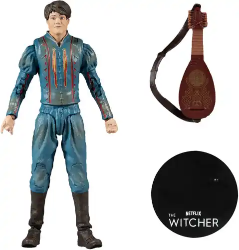 Genuine Witcher Netflix - Jaskier (S1) Multiple Heads