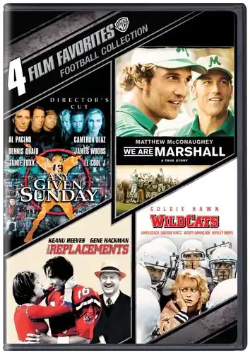 4 Film Favorites: Football Collection Big Sale