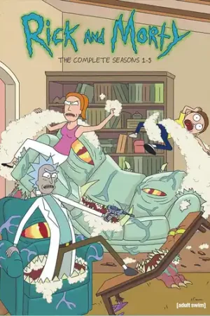 Rick & Morty Seasons 1-5 (10pc) / (Box) Direct From Factory