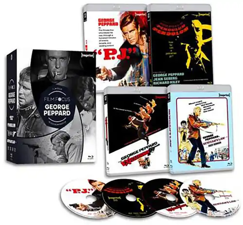 Film Focus: George Peppard (1968-1974) (4pc) Discount