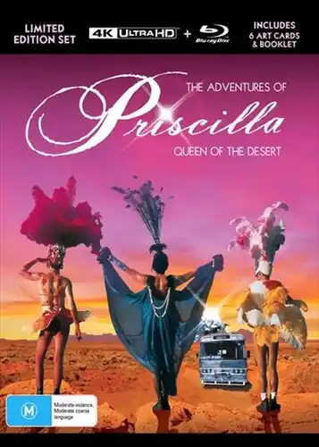 Adventures Of Priscilla Queen Of The Desert - Limited All-Region UHD with Blu-Ray Place Order