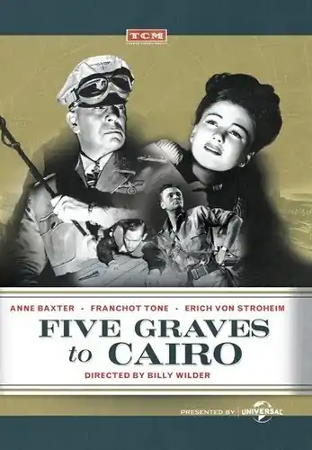 Save Now Five Graves to Cairo