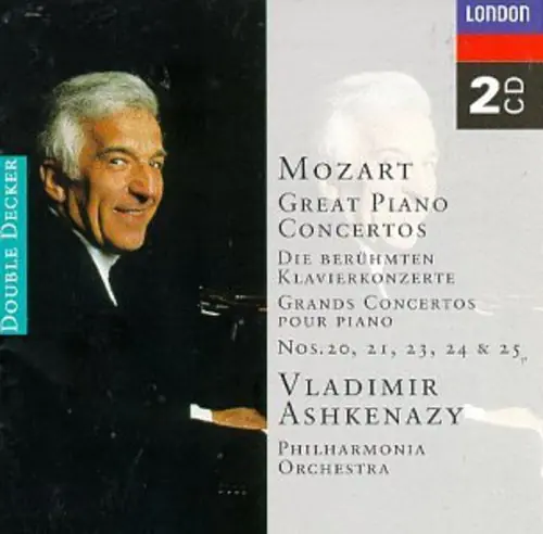 Piano Concertos 20-25 Free Shipping