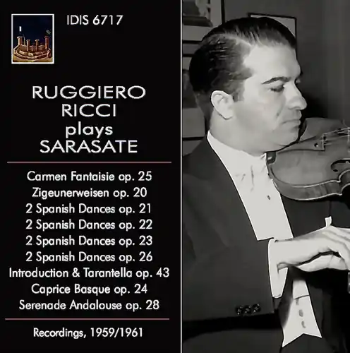 Ruggiero Ricci Plays Pablo De Sarasate While Supplies Last