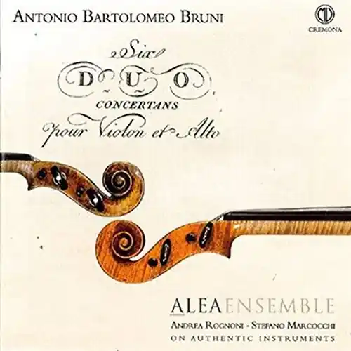 Seasonal Sale Antonio Bartolomeo Bruni: Six duo concertans pour Violon et Alto
