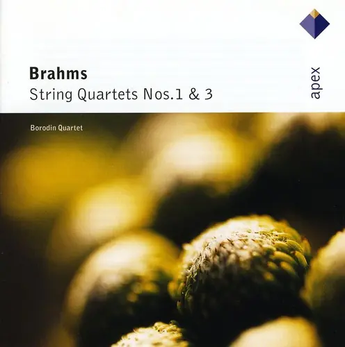 Handmade Brahms: Str Qrt Nos 1 & 3