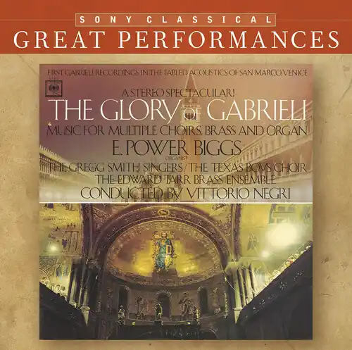 Glory Of Gabrieli: Great Performances Crafted