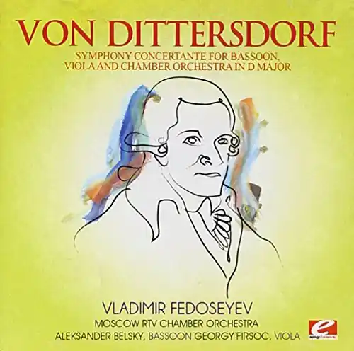 Seasonal Sale Symphony Concertante Bassoon Viola & Chamber Orch