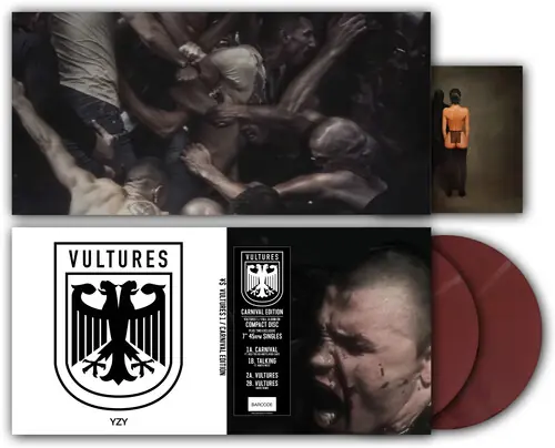 Vultures 1 - Carnival Maroon Vinyl Edition (W/Cd) Warranty Included