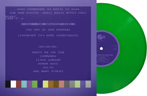 Markdown C64 Greatest Sids: The Art Of Rob Hubbard - Limited To 100 Handnumbered Edition (Light Green Vinyl)