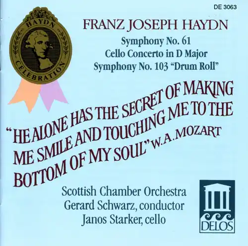 New Arrival Symphonies 61 & 103 / Cello Concerto