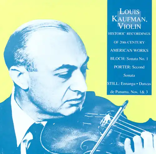 Historic Recordings: Bloch Violin Sonata #1 Exclusive Offer