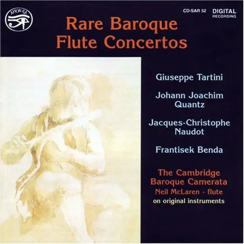 Rare Baroque Flute Concertos Free Delivery