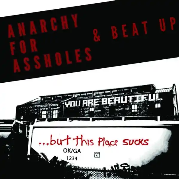 Buy Direct Anarchy For Assholes & Beat Up - You Are Beautiful... But This Place (LP)