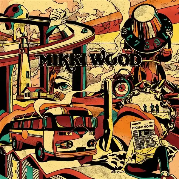 Mikki Wood - High On the Moon (LP) New Release