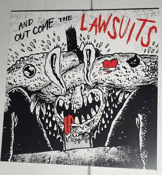 V/A - And Out Come the Lawsuits (LP) Buy Direct