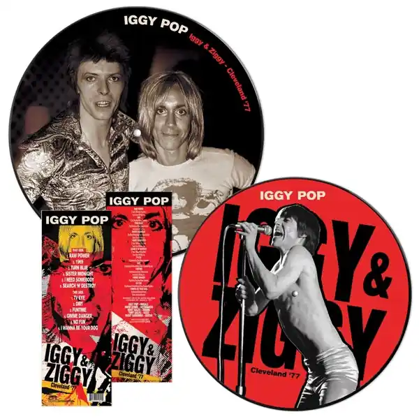 Order Now Iggy Pop - Iggy & Ziggy- Cleveland '77 (LP)