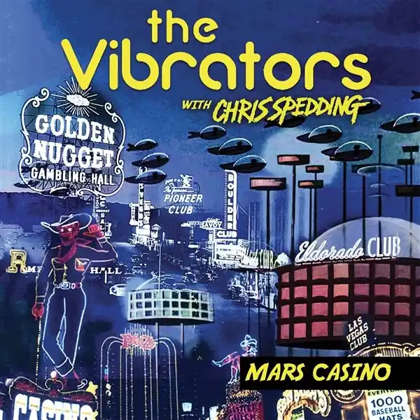 Best Seller the -& Chris Spedding- Vibrators - (Purple/Blue Splatter)Mars Casino (LP)