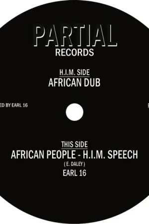 Clearance Earl 16 - African People - H.I.M. Speech (Single)