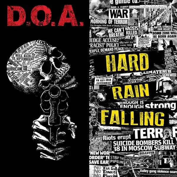 Seasonal Sale D.O.A. - Hard Rain Falling (LP)